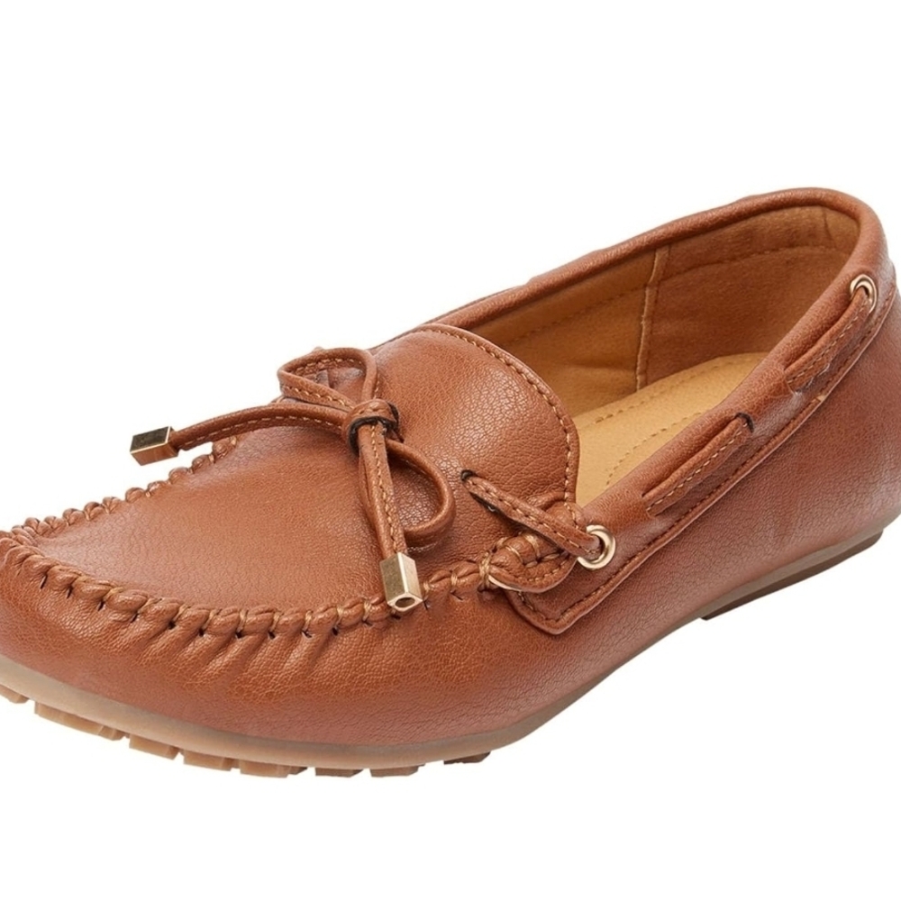 Comfortview Tan Loafers for Women